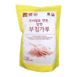 우리밀농협 참한 부침가루 HACCP G마크 1kg, 1개