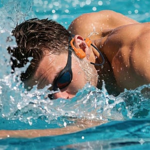 아남 완전방수 수영 스포츠 골전도 블루투스 이어폰 V6.0 BT-BONE PRO W