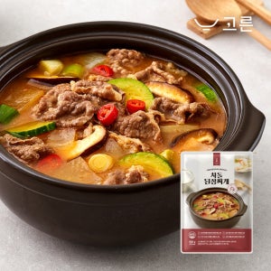 고른 차돌 된장찌개 5개