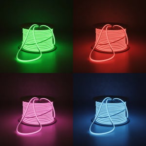 LED COB 네온 스트립 줄조명 호스타입 50M 220V