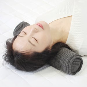 즐잠 메밀베개 원형 경추베개 원통 동그란 수건 전통 목주름