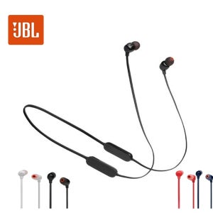 JBL 블루투스 이어폰 인이어 커널형 무선 넥밴드 마이크 리모컨 JBLT125BTCOR
