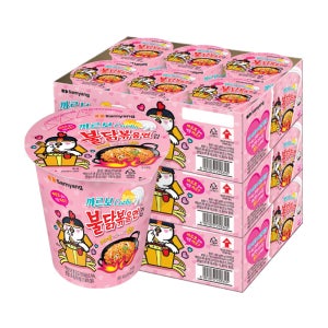 삼양 까르보 불닭볶음면 소컵 80g, 18개