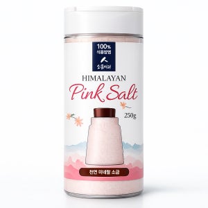 소금자리 히말라야 핑크솔트 가는입자 250g, 1개