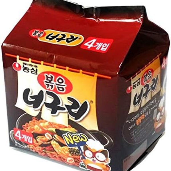 볶음너구리 일본 농심 해물 플레이버 137g 4개입