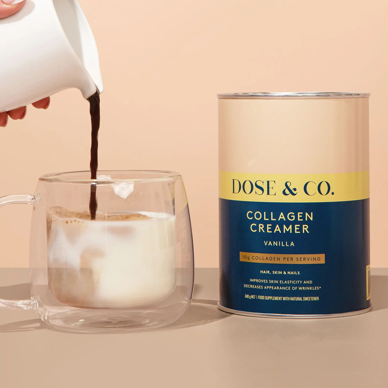 도즈앤코 <b>콜라겐 크리머</b> 바닐라맛 340g