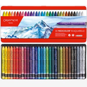 110000 까렌다쉬 네오칼라2 수성크레용 30색 세트 - CDA7500.330
