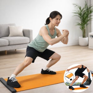 홈트 운동 스케이팅 슬라이딩매트 보드 패드 실내스케이트매트