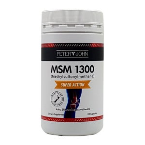 피터앤존 뉴질랜드 식이유황 MSM 1300 120캡슐, 5개