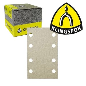 PS33 클링스포 사각페파 133x80 GLS18 목공페인트용 100매 사포 페파 연마 뻬빠 샌드페이퍼