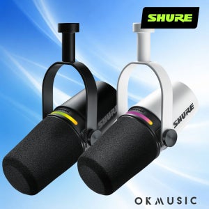 슈어 MV7+ 팟캐스트 마이크 SHURE XLR C타입 인터페이스 다이나믹마이크 방송 유튜브 보컬