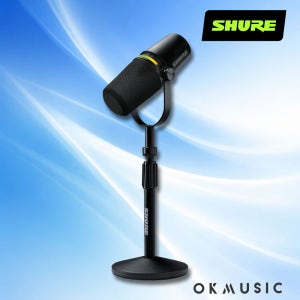 슈어 MV7+ 팟캐스트킷 SHURE XLR C타입 스탠드 포함 인터페이스 다이나믹마이크 방송 유튜브 보컬