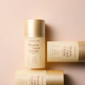 벨벳코드 프로틴 레이어 크림 50ml 피부장벽 개선 각질층 10층 보습 진정 인체적용시험 세라마이드 피토스테롤 센텔라 4종 더마 나이트크림
