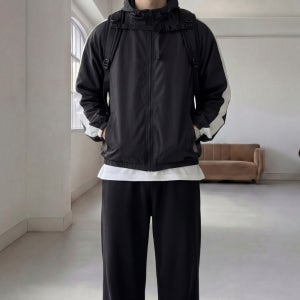 러닝바람막이 얇은바람막이 윈드러너 남자크롭자켓