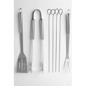 나비쌤 바비큐 조리도구 세트 7p 스텐꼬치 바베큐요리도구