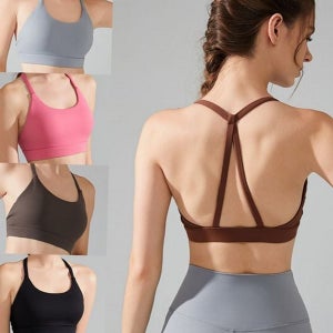 데일리 여성 스포츠브라 미디움 운동용 스포츠브라 피트니스 트레이닝 러닝 헬스