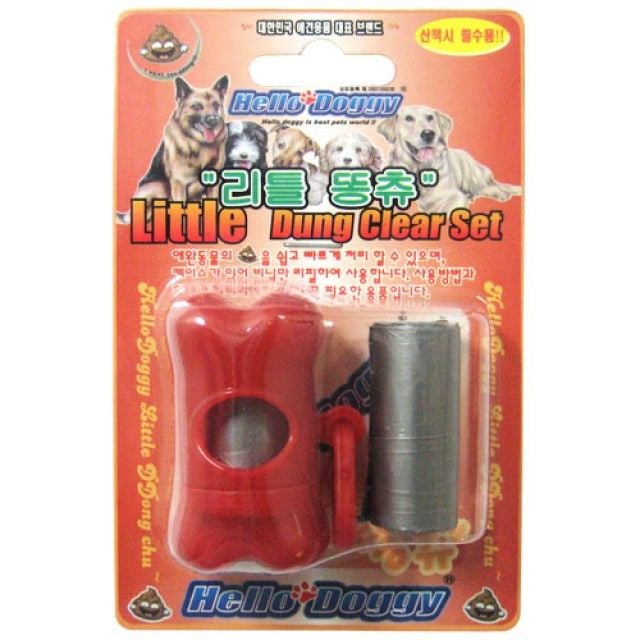 헬로도기 변봉투 리틀똥츄세트