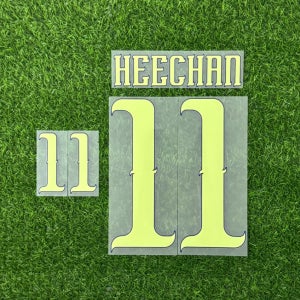 [오피셜] 26-27 대한민국 어웨이 HEECHAN 황희찬 11 마킹 네임세트