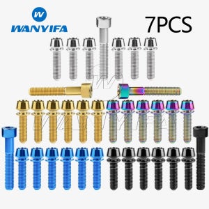 Wa ifa 원통형 티타늄 볼트 M6X35mm 1Pcs 6Pcs 테이퍼 M5x16 18 ium With 16mm Bolt