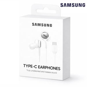 삼성 AKG C타입 이어폰 유선 인이어 노트북PC 마이크 EO-IC100 화이트