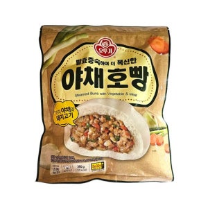 (냉동)오뚜기 발효증숙 야채호빵360gX5개