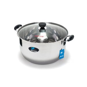 스팀 빨래솥 34cm 버블 주방용품 들통 찜통 냄비 삶는 스텐
