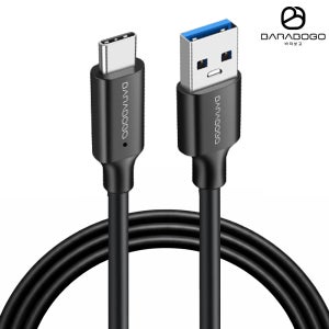 바라보고 USB3.2 Gen2 A to C타입 고속충전 데이터 케이블 블랙, 1개, 3m