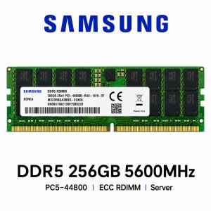 삼성전자 서버용 메모리 DDR5 256GB 5600 PC5 44800 ECC REG