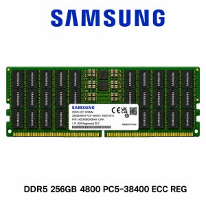 삼성전자 서버용 메모리 DDR5 256GB 4800 PC5 38400 ECC REG