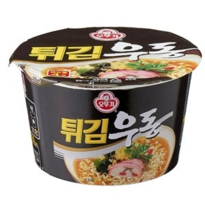 튀김 우동 오뚜기 큰컵 110gx6컵 면 컵라면 야식