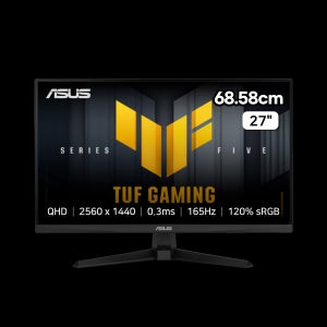 ASUS TUF Gaming VG27AQE5A 게이밍 모니터 (68.58cm Fast IPS QHD 165Hz 0.3ms DCI-P3 90%)