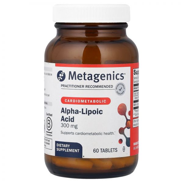 Metagenics 메타제닉스 알파리포산 300mg 60 태블릿 영양제 건강보조식품