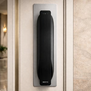 [ 설치비포함 ]베스틴 무광블랙 IDL-300SWNH 스마트 도어락 푸시풀 카드 번호키