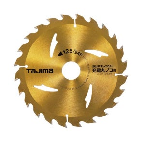 타지마 TAJIMA 원형톱날 TC-JM12524 125mm 24P 충전용 5인치