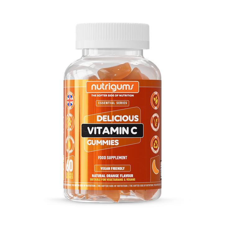 영국 <b>뉴트리</b>검스 NUTRIGUMS VITAMIN <b>C</b> GUMMIES <b>비타민C</b> 구미 60정