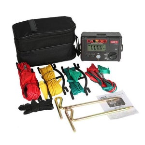 UNI-T UT522 범위 0-40ohm-400ohm-4000ohm 접지 저항 테스트 AC 전압 테스터