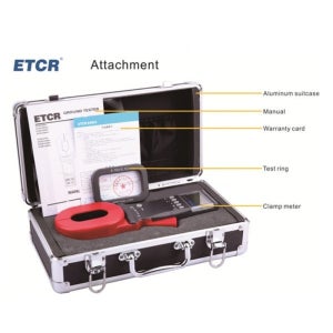 ETCR2000A+ 001-200ohm 6532mm 99 세트 저장된 데이터 클램프 온 디지털 접지 저항 테스터알람 기능 포함