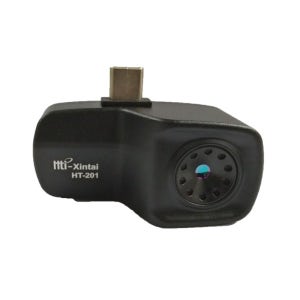 HT-201 하이 퀄리티 다기능 외부 적외선 열화상 카메라 온도 안드로이드 휴대폰용 어댑터 포함