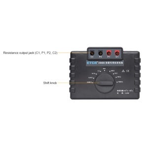 ETCR3900 낙뢰 보호 특수 표준 저항 고정밀 테스터
