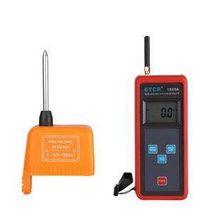 ETCR1800A 무선 고전압 위상 감지기 01kV - 220kV 전류 테스트 라이트 알람 99 그룹 데이터 업로드 기능 자동 꺼짐