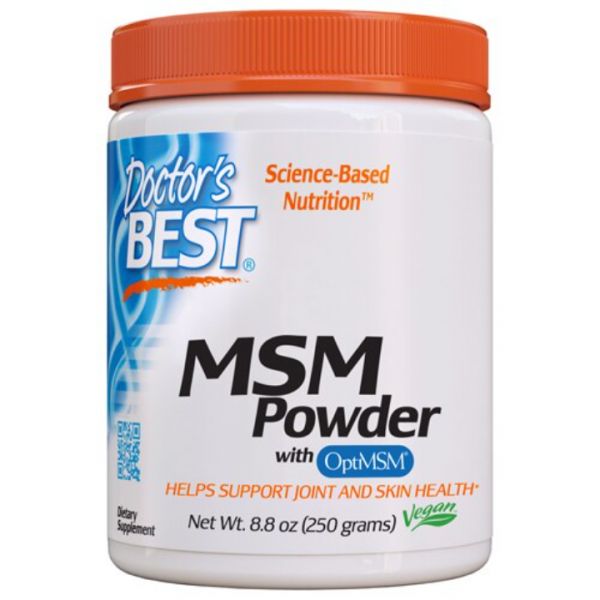 Doctors Best 닥터스 MSM 옵티MSM 8.8 oz 파우더 글루코사민 영양제