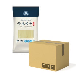 방울이 구포국수 1box (3kg x 6개)