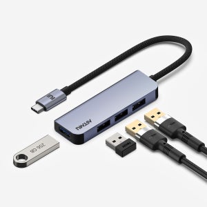 USB C타입 4포트 5Gbps 멀티 허브 BH210
