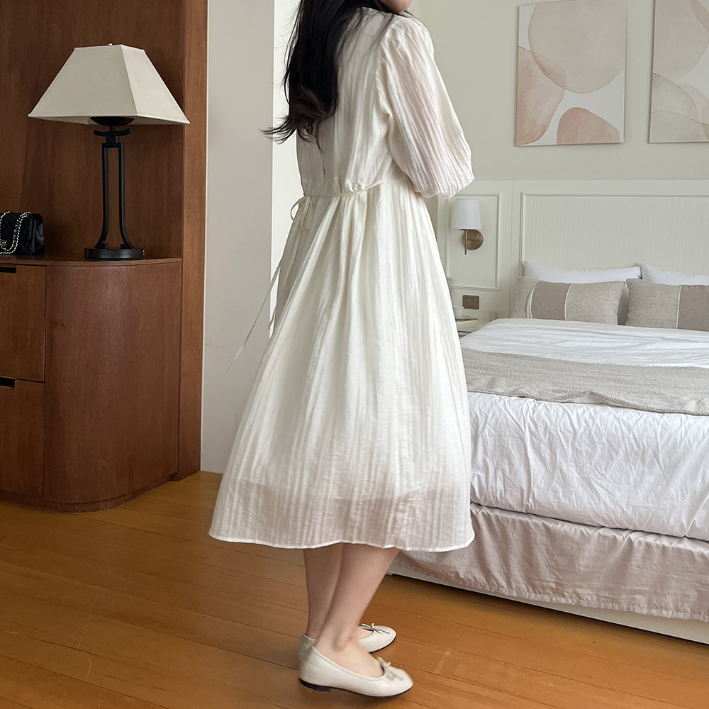 쉬폰원피스 결혼식 하객룩 플리츠 휴양지 롱 여름 키작녀 시어서커 화이트 흰색 지지미 원피스