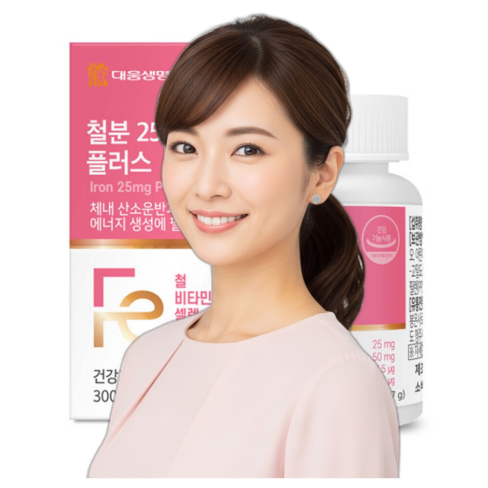 철분 영양제 90정 여성 남성 성인 에너지 <b>활력</b> <b>헬스</b> 건강 보충 영양 공급