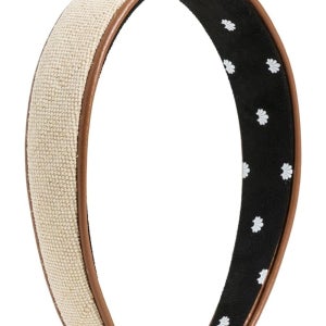 Lele Sadoughi 렐레 사두기 르르 여성 헤어밴드 인조가죽 [미국출고]