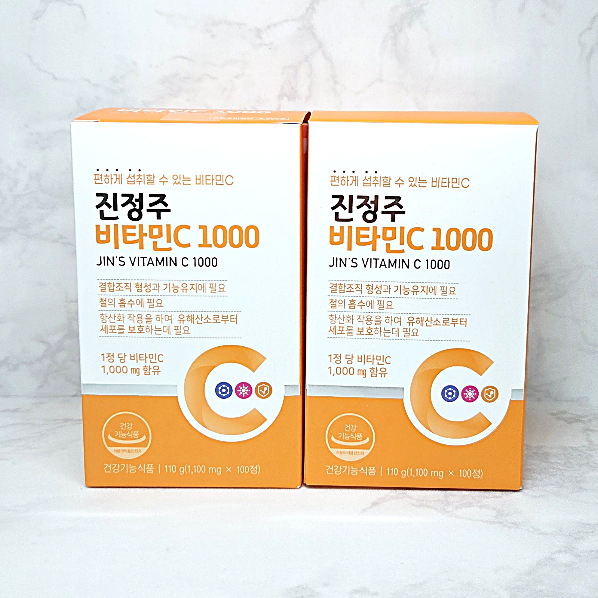 <b>진약사몰</b> 진정주 비타민C1000 (2박스-200일분)