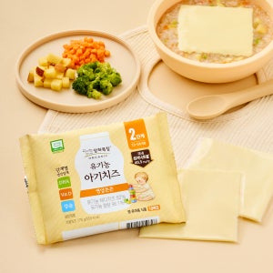 상하목장 STEP2 유기농 상하치즈 아기치즈 170g 60매_냉장