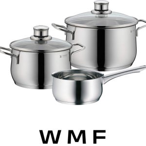 WMF 디아뎀플러스 Diadem Plus 냄비세트 3종 스테인리스 인덕션 독일냄비 주방선물