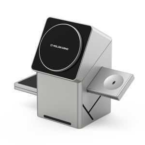 모란카노 Qi2 3in1 맥세이프 무선 고속 충전기 듀얼윙 아이폰 워치 거치대